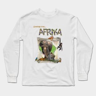 African Wisdom Long Sleeve T-Shirt